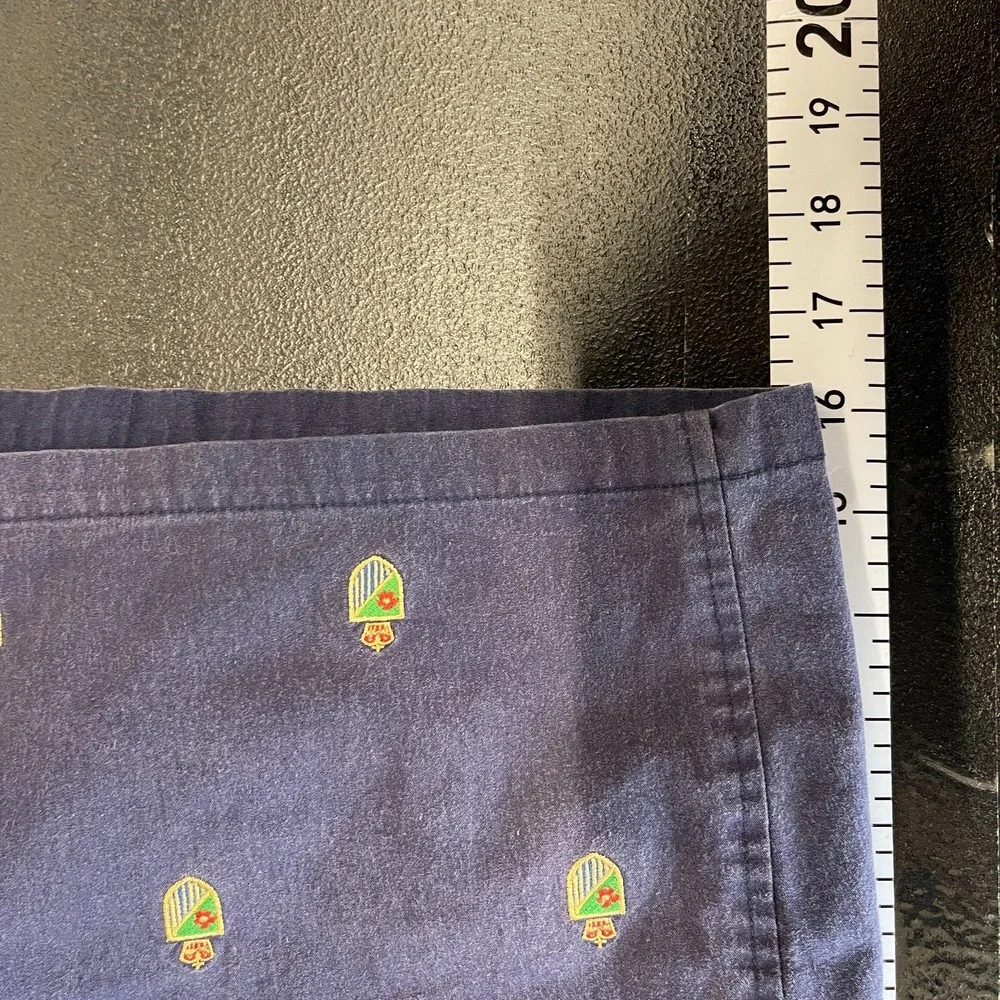 Polo Ralph Lauren Swim Trunk Shorts Mens‎ 36 Blue Embroidered Crest Logo
